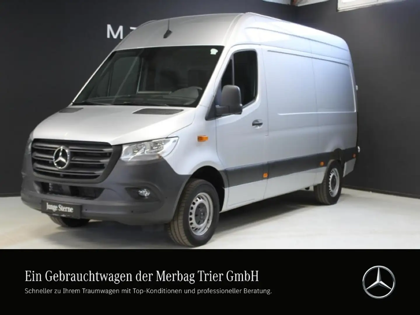 Mercedes-Benz Sprinter 317  *KAST+L2H2+360°+NAVI+93L+EDW+MBUX Silber - 1