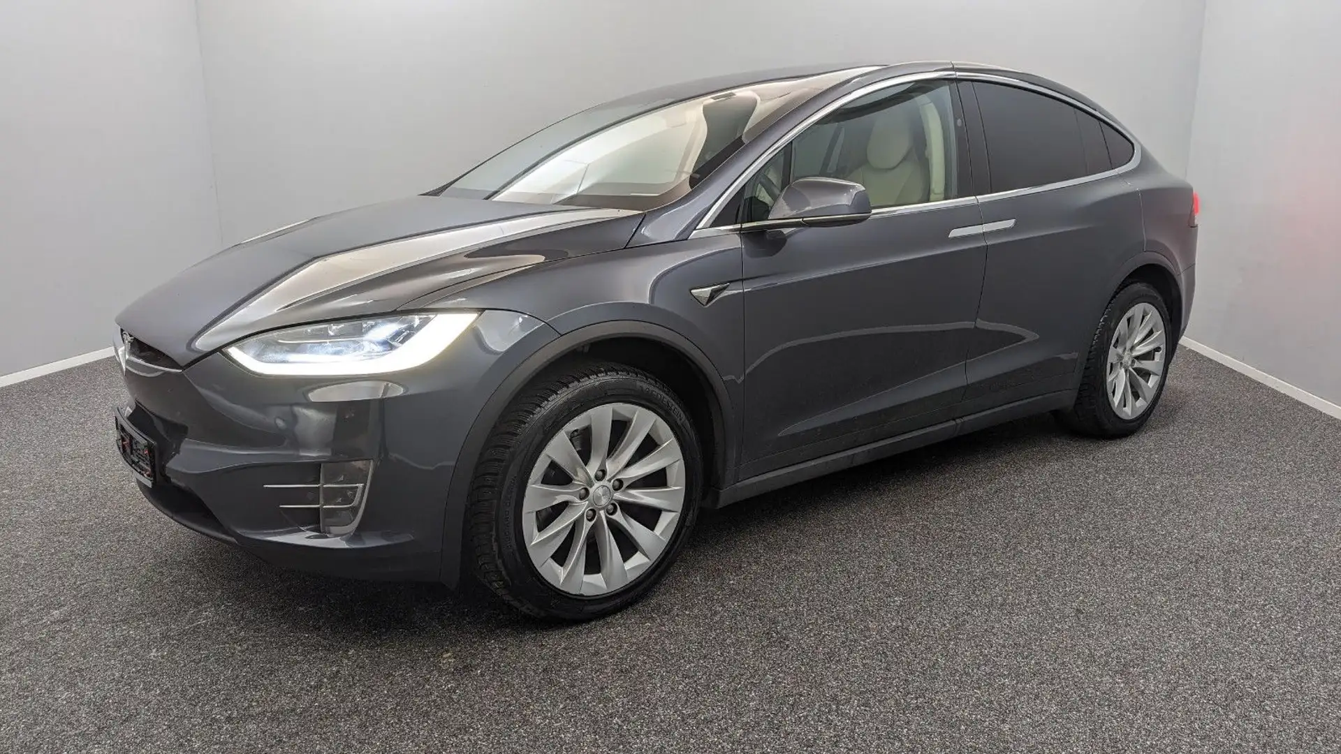 Tesla Model X 75D*PANO*AUTONOMES FAHREN 2.5*AHK*PREMIU Grau - 1