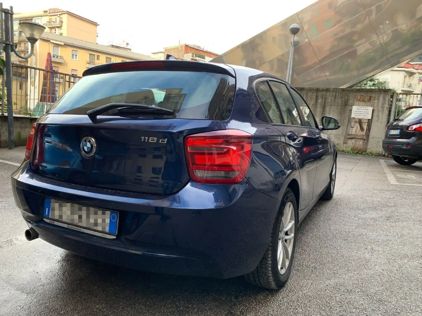 BMW 118 118d 5p Unique Blu/Azzurro - 1
