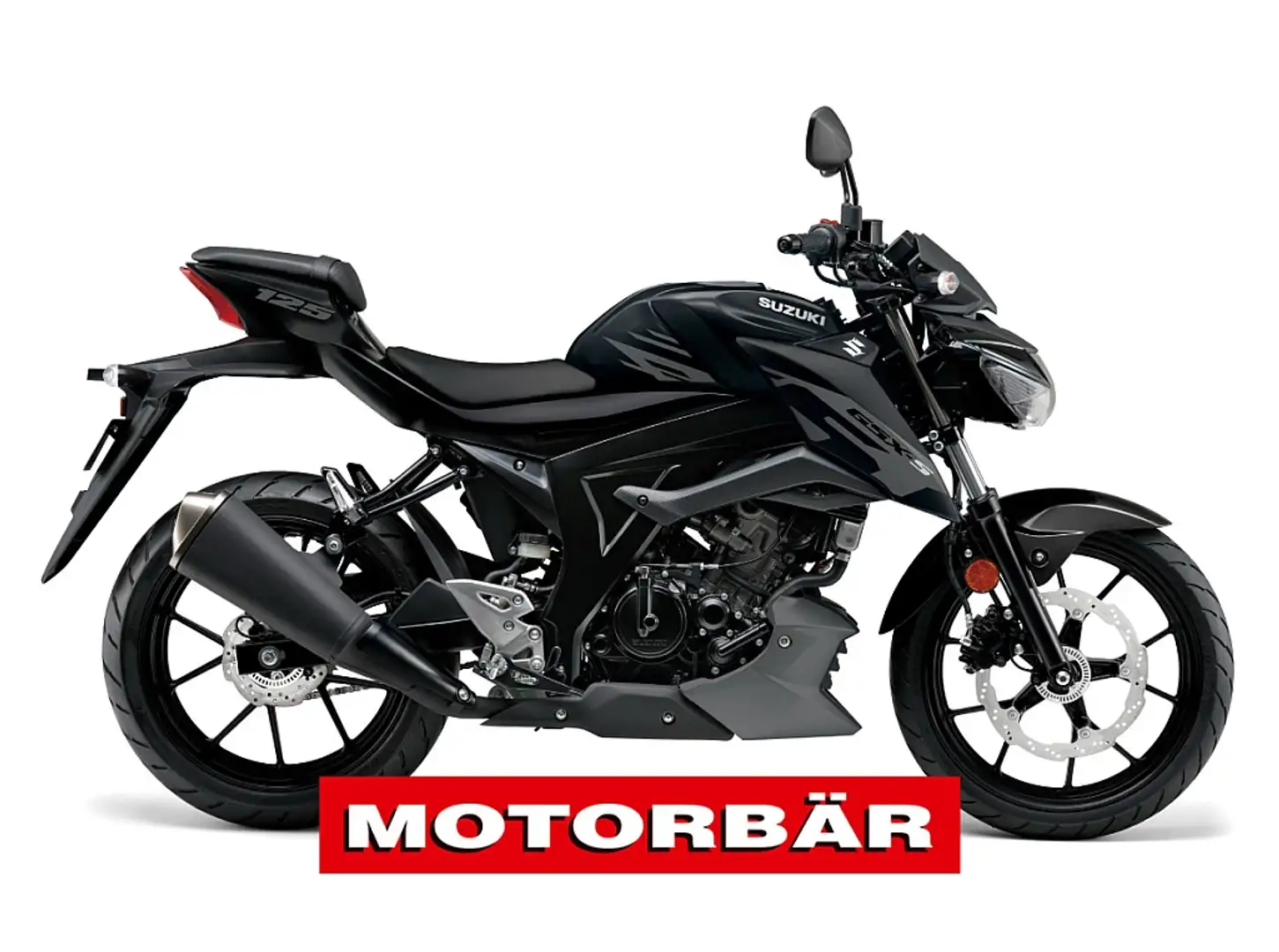 Suzuki GSX-S 125 Schwarz - 1