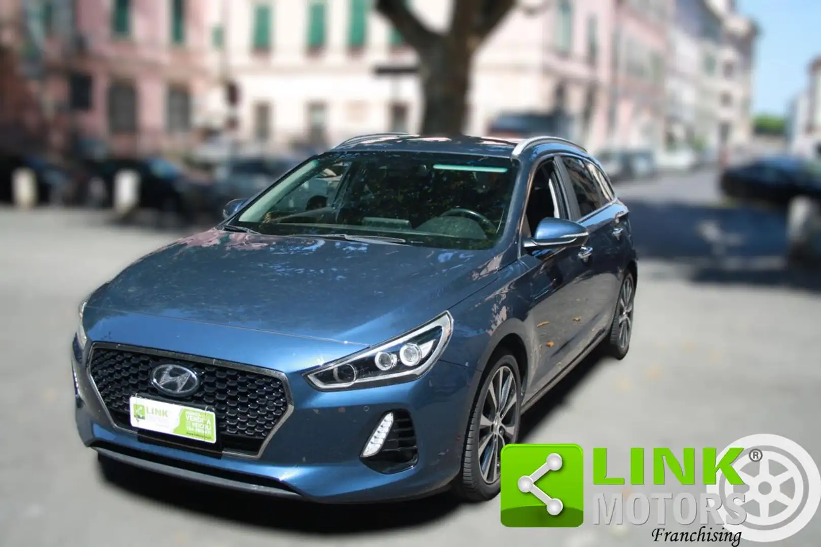 Hyundai i30 Wagon 1.6 CRDi 136CV DCT Style Edition Blauw - 2
