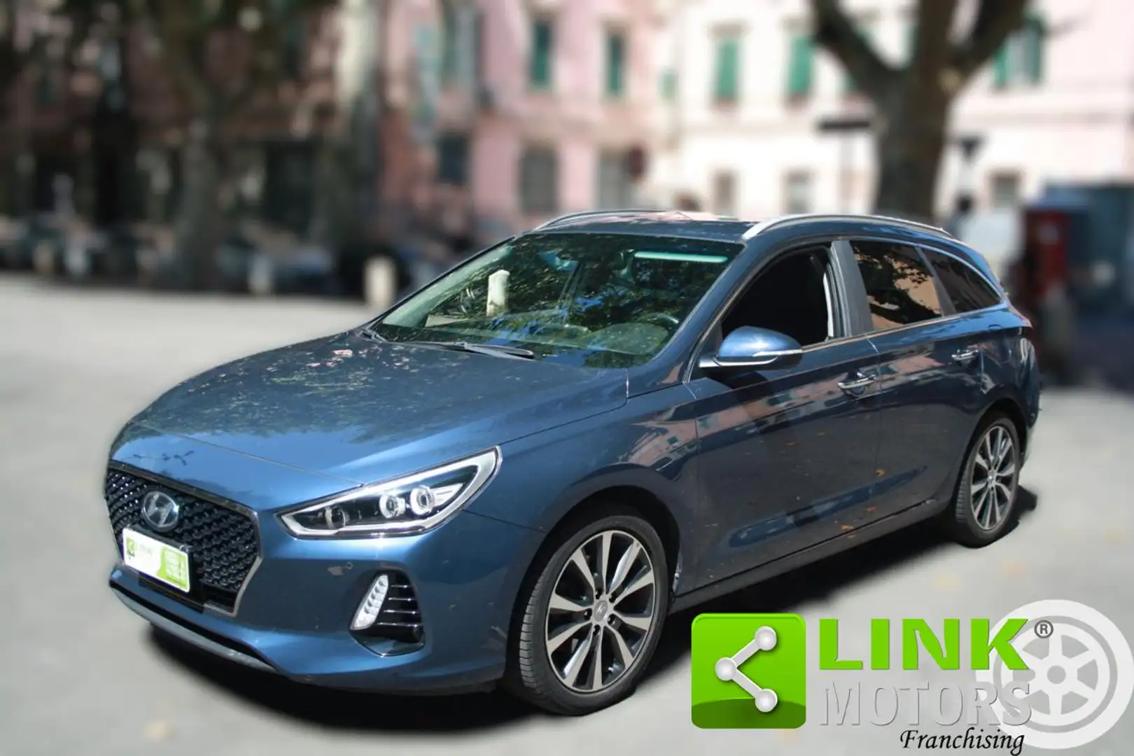Hyundai i30 Wagon 1.6 CRDi 136CV DCT Style Edition Blauw - 1