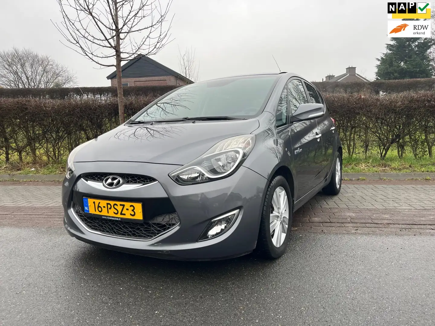 Hyundai iX20 1.4i i-Catcher , Panodak, 1 Eigenaar, Leer Grijs - 1