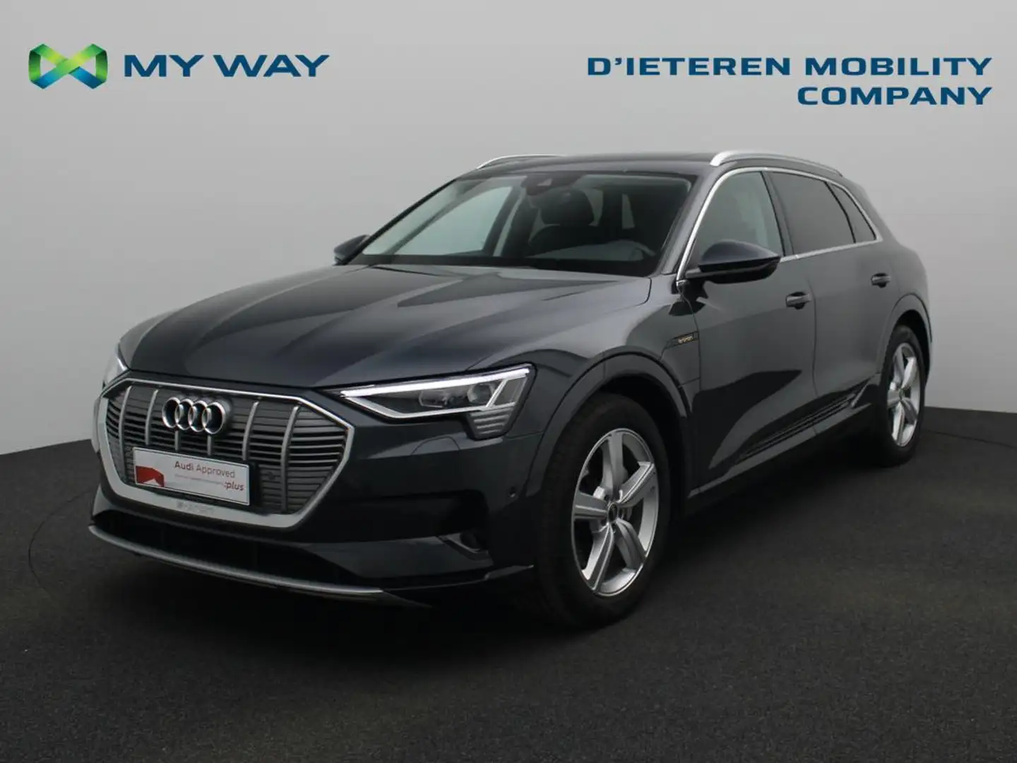 Audi e-tron ADVANCED 55 quattro 408 PK / Leder / Open Dak / Camera / ACC Grigio - 1