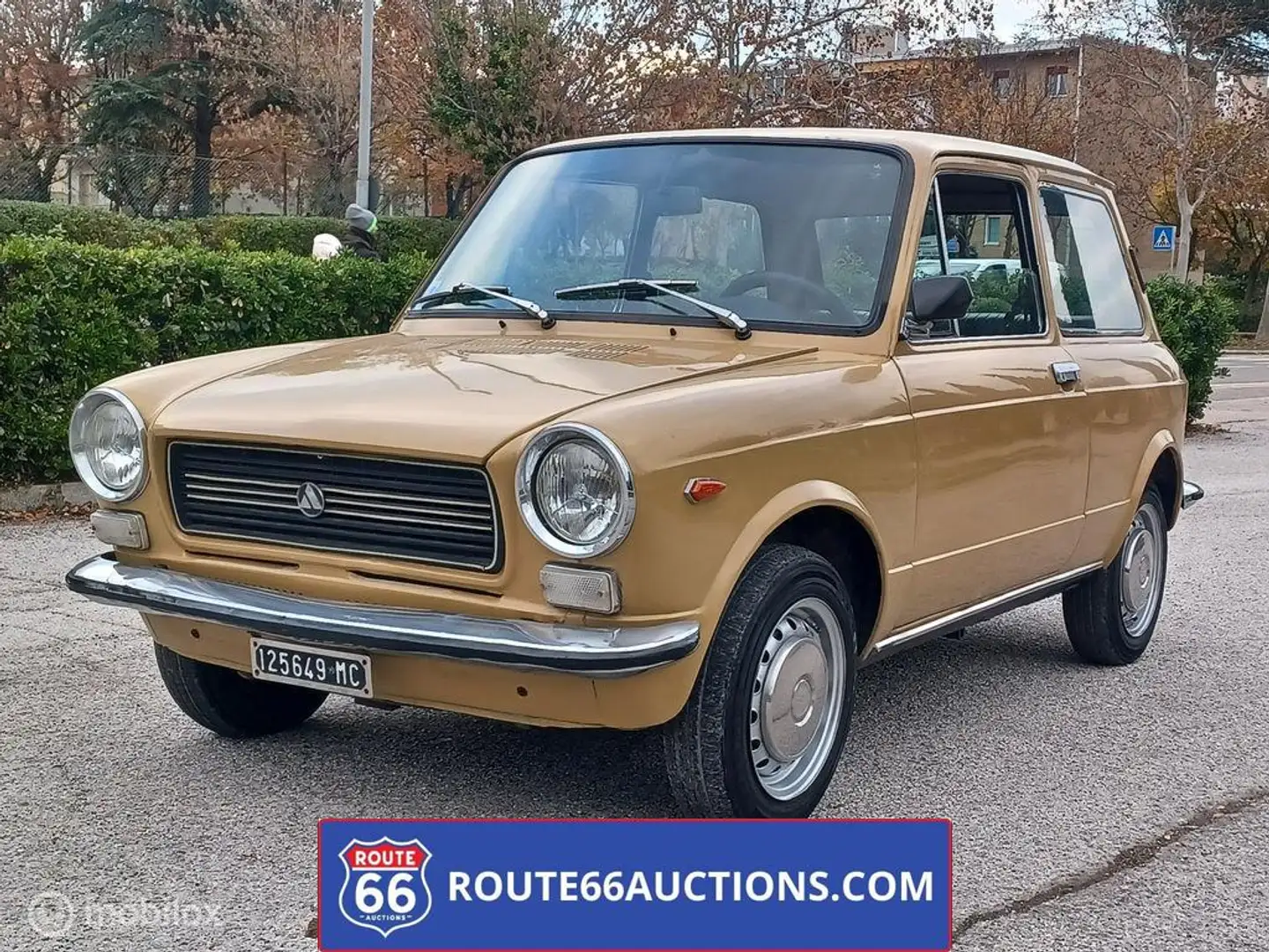Autobianchi A 112 | 1974 | Route 66 Auctions Schwarz - 1