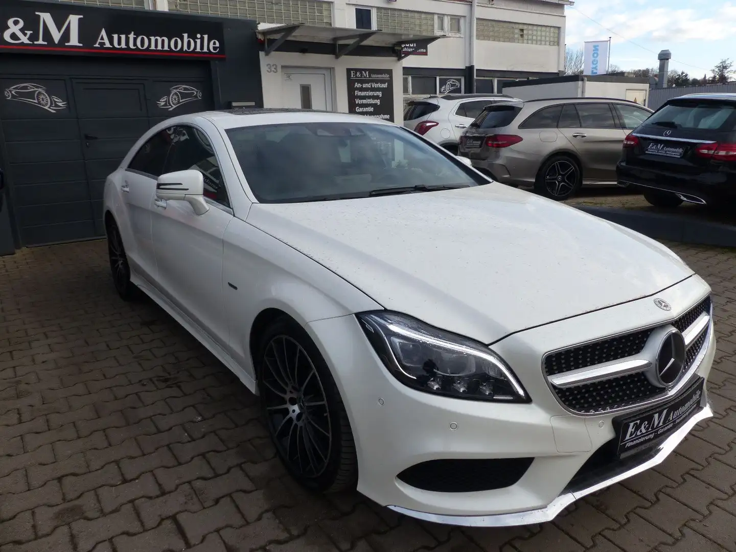 Mercedes-Benz CLS 350 BlueTec / d*AMG-LINE*PANO*ACC*LEDER*LED* Blanc - 2