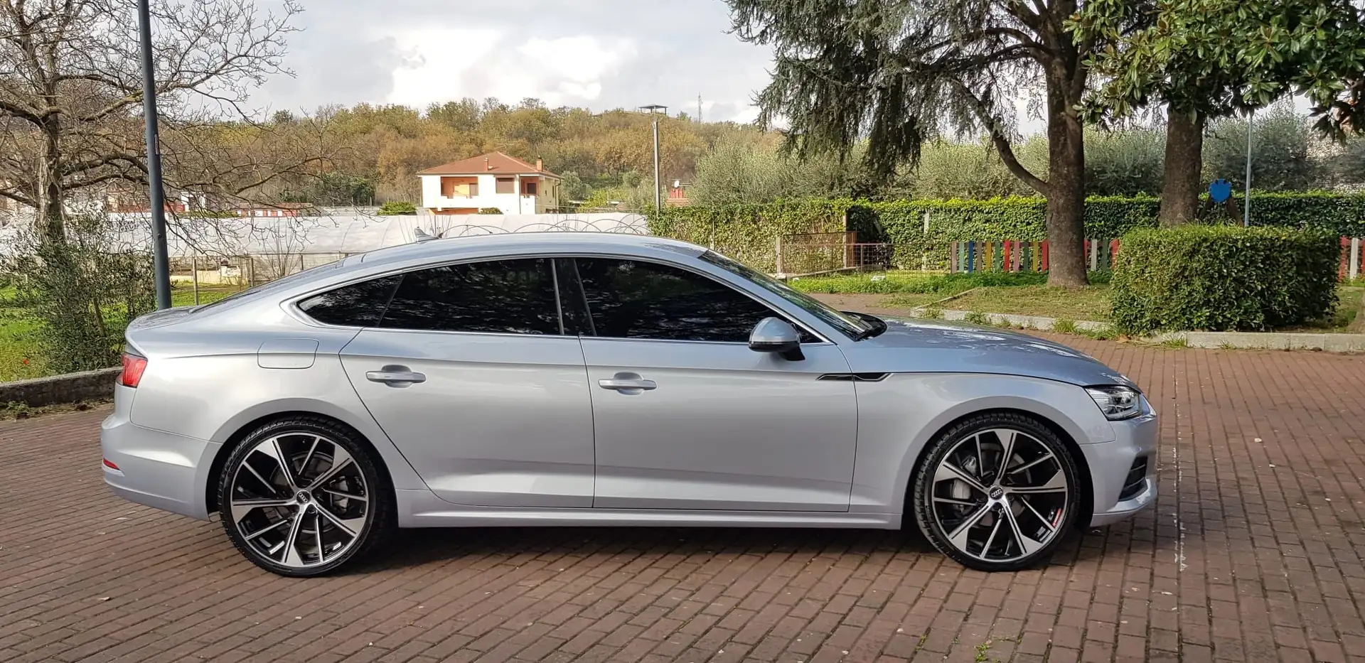 Audi A5 sportback 2.0 tdi 190 cv s-tronic, cerchi 20,navi Argento - 2