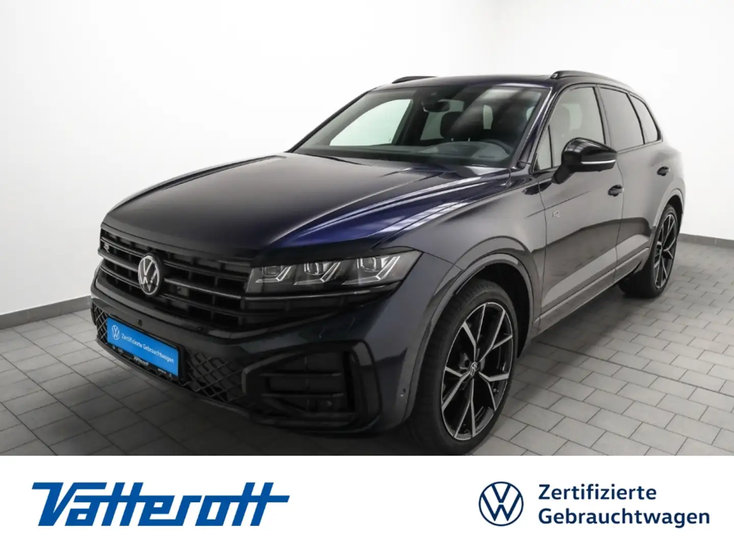 Volkswagen Touareg 3.0 TDI V6 4M R-Line Black Style Pano AHK Leder Blau - 1
