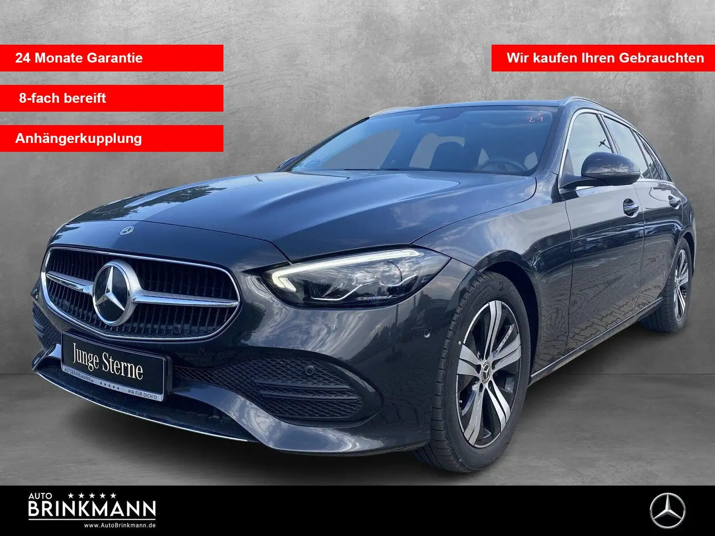 Mercedes-Benz C 180 C 180 T AVANTGARDE/AHK/PANO/LED/KAMERA/AMBIENTE Grau - 1