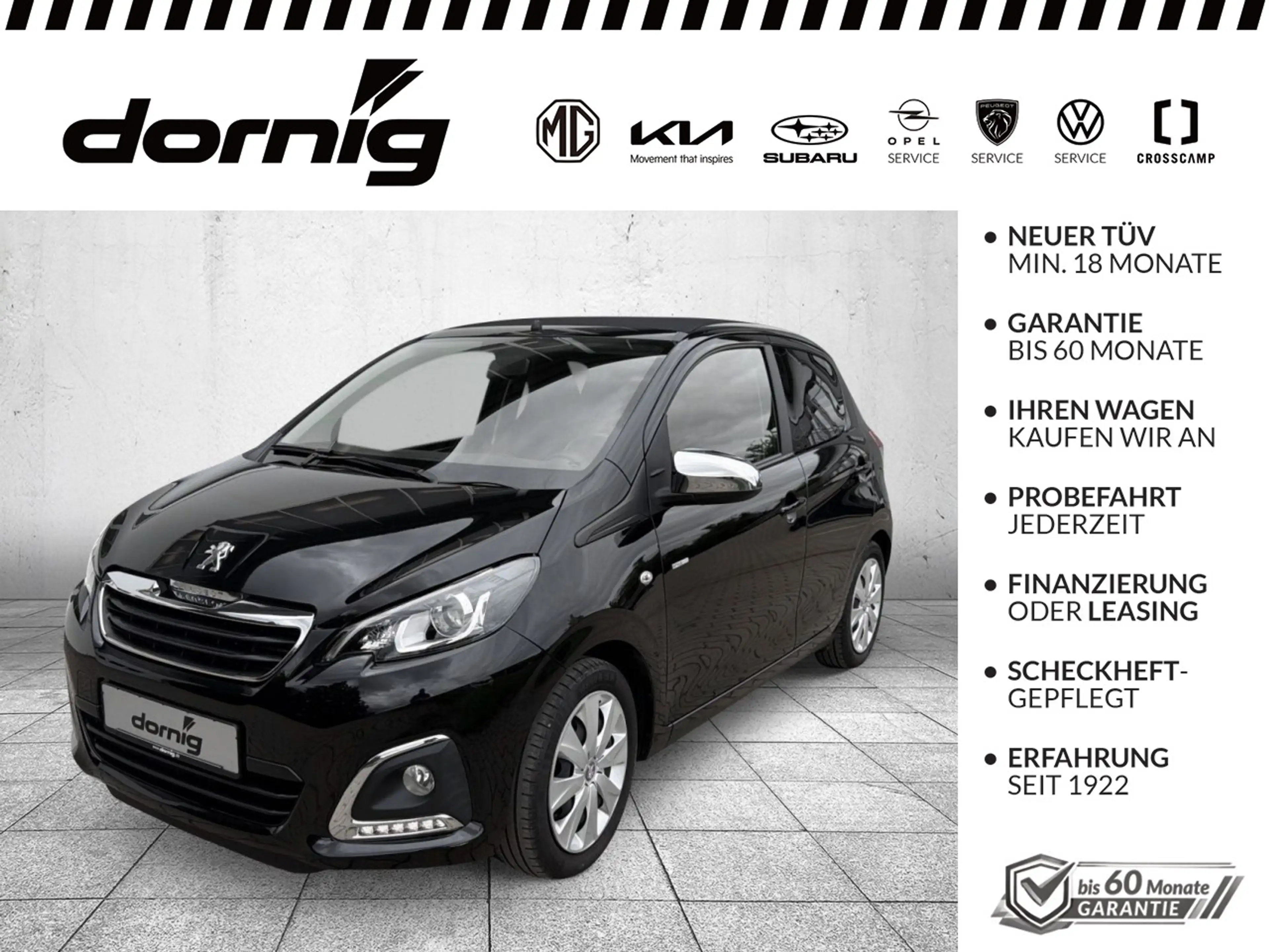 Peugeot 108 TOP!StyleVTi72,Rückfahrk,Klim