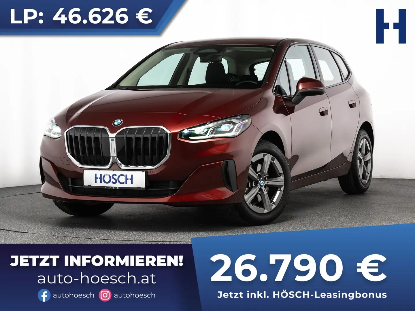 BMW 218 i Active Tourer Adaptives LED Driving Assistant K Rot - 1