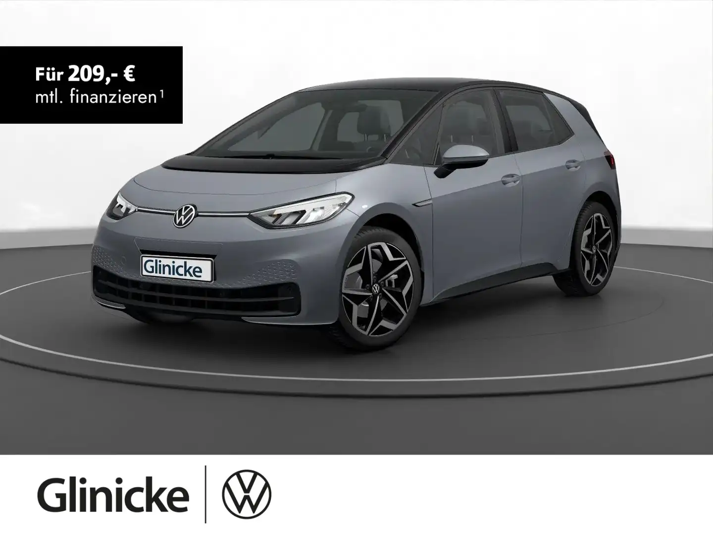 Volkswagen ID.3 Pure Performance LED LM 19" Navi PDC+RFK Ap Grau - 1
