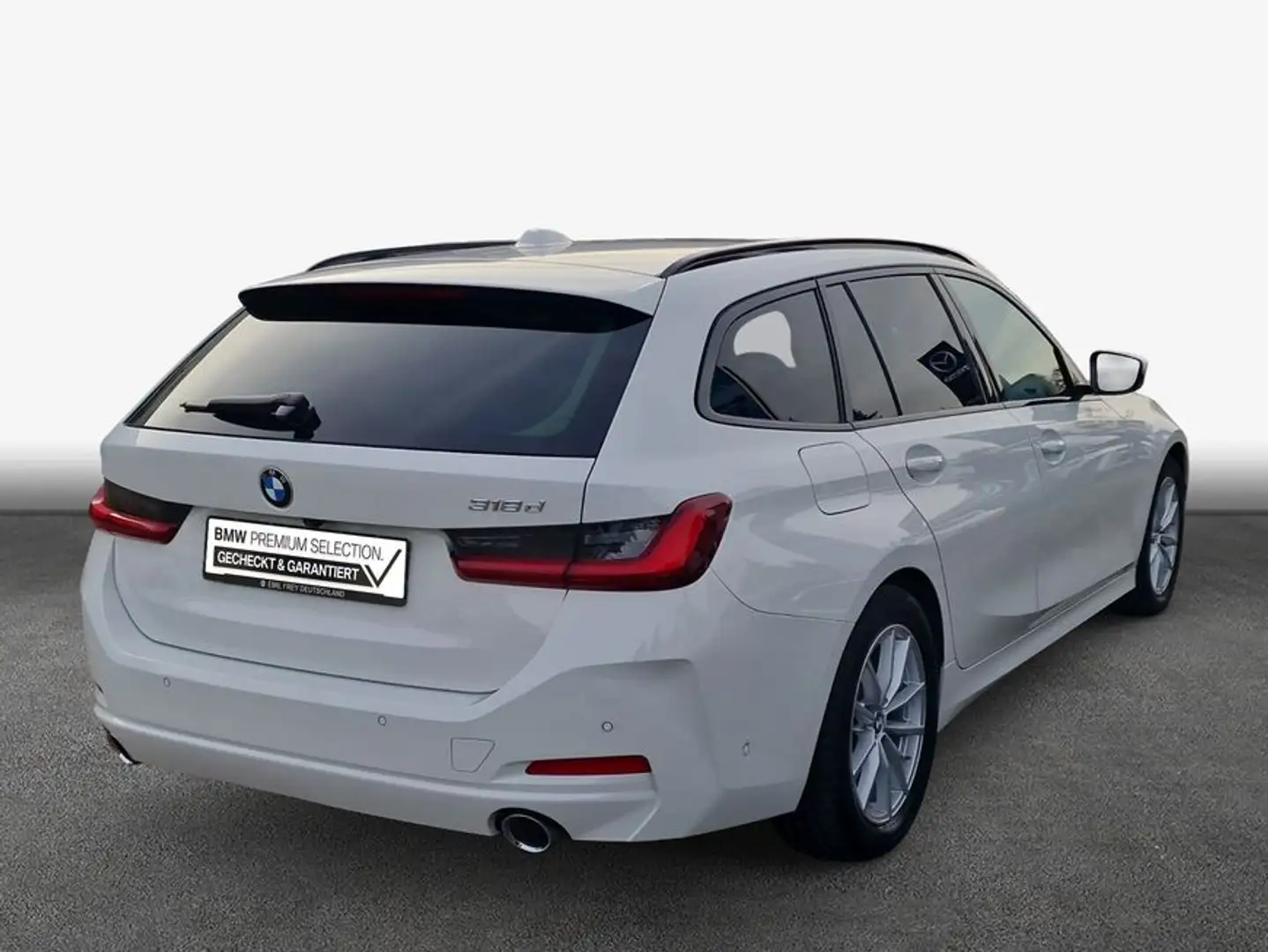 BMW 318 d Touring Aut., SHZ, LED Weiß - 2