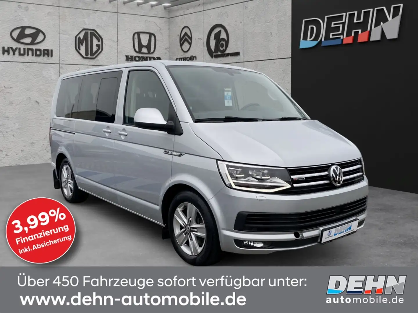 Volkswagen T6 Caravelle Comfortl 4Motion TDI 2.0 TDi Standh.LED Silber - 1