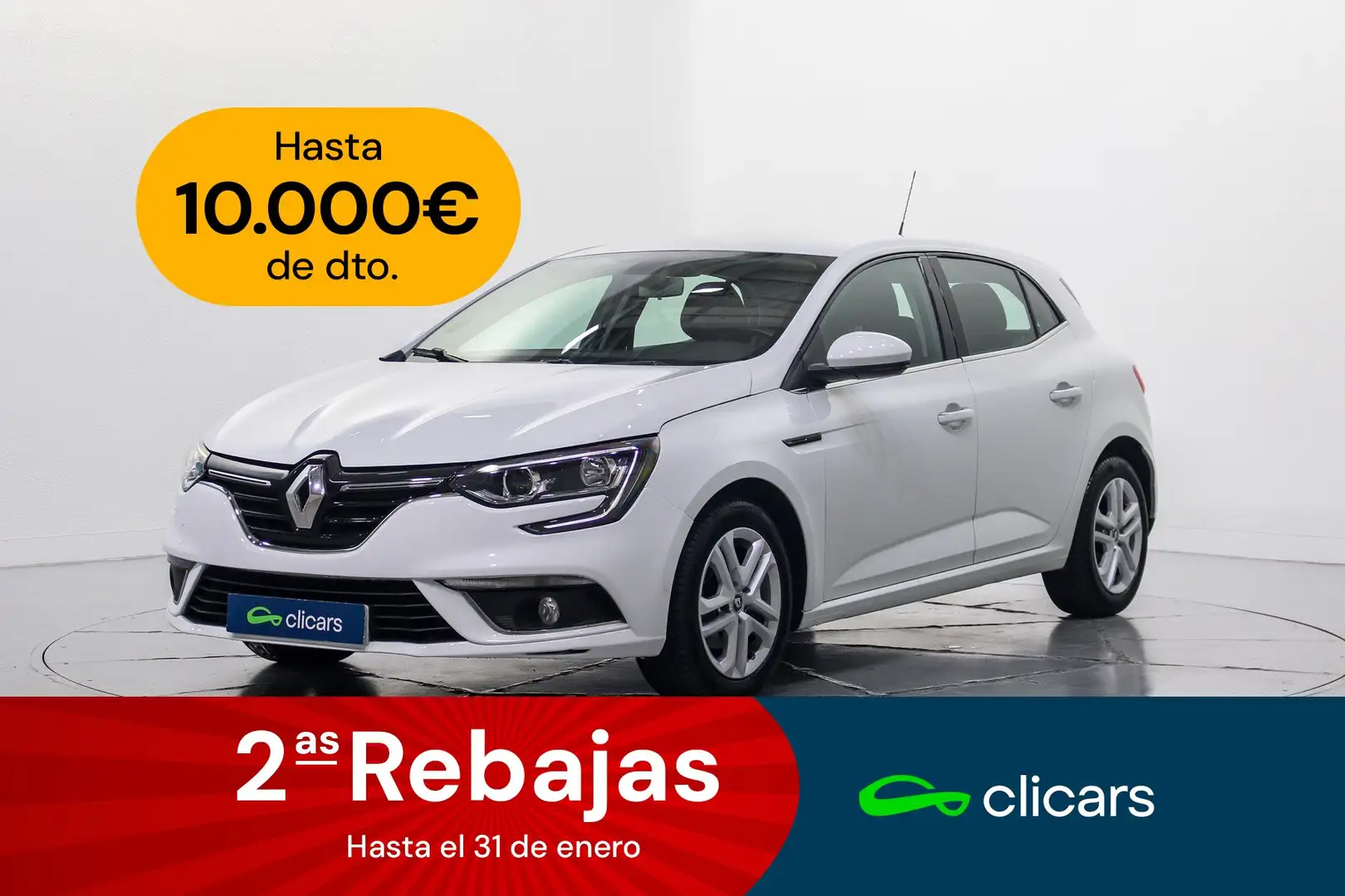 Renault Megane 1.5dCi Blue Business 70kW Blanc - 1