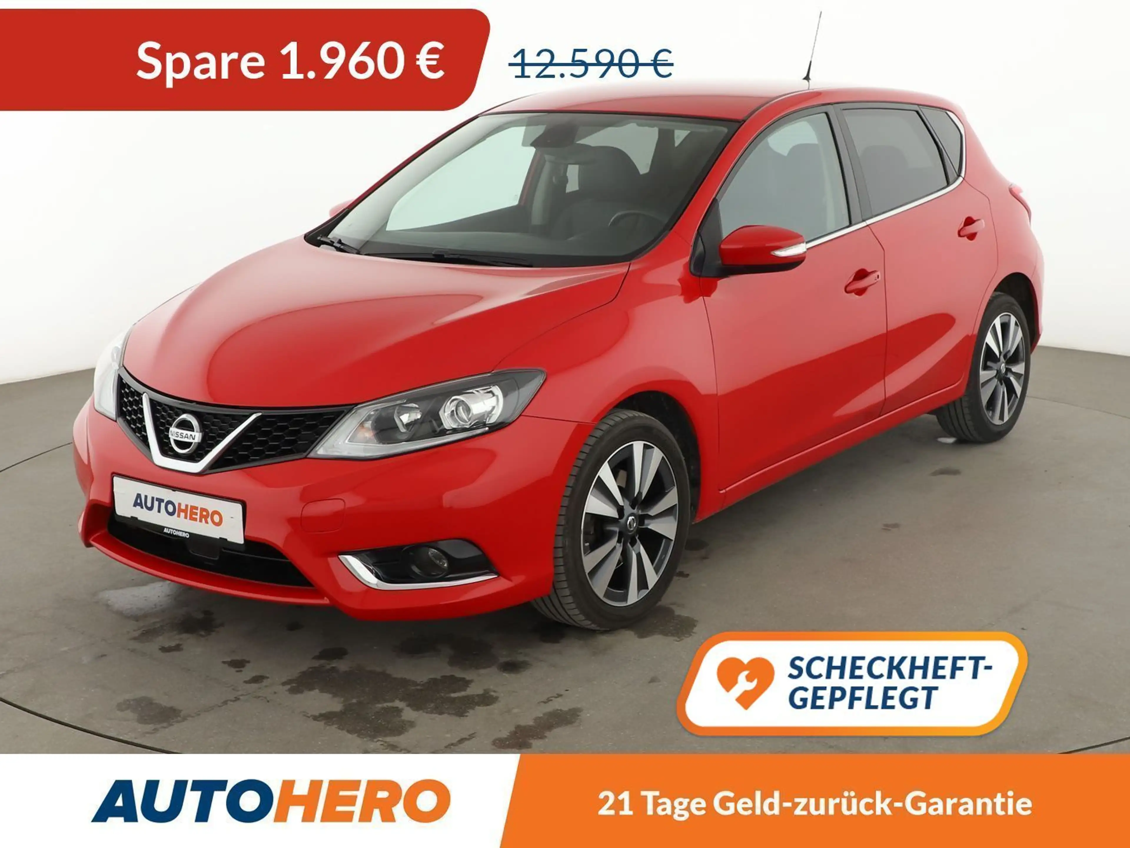 Nissan Pulsar 1.6 Turbo N-Connecta *NAVI*LED*CAM*SHZ*ALU*TEMPO*