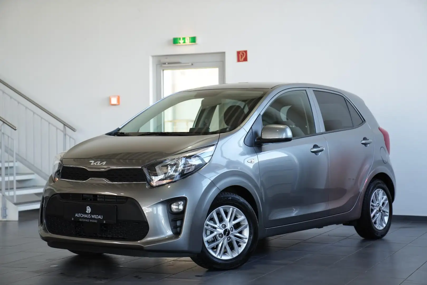 Kia Picanto Vision *NAVI*KLIMA*CARPLAY* Gris - 1