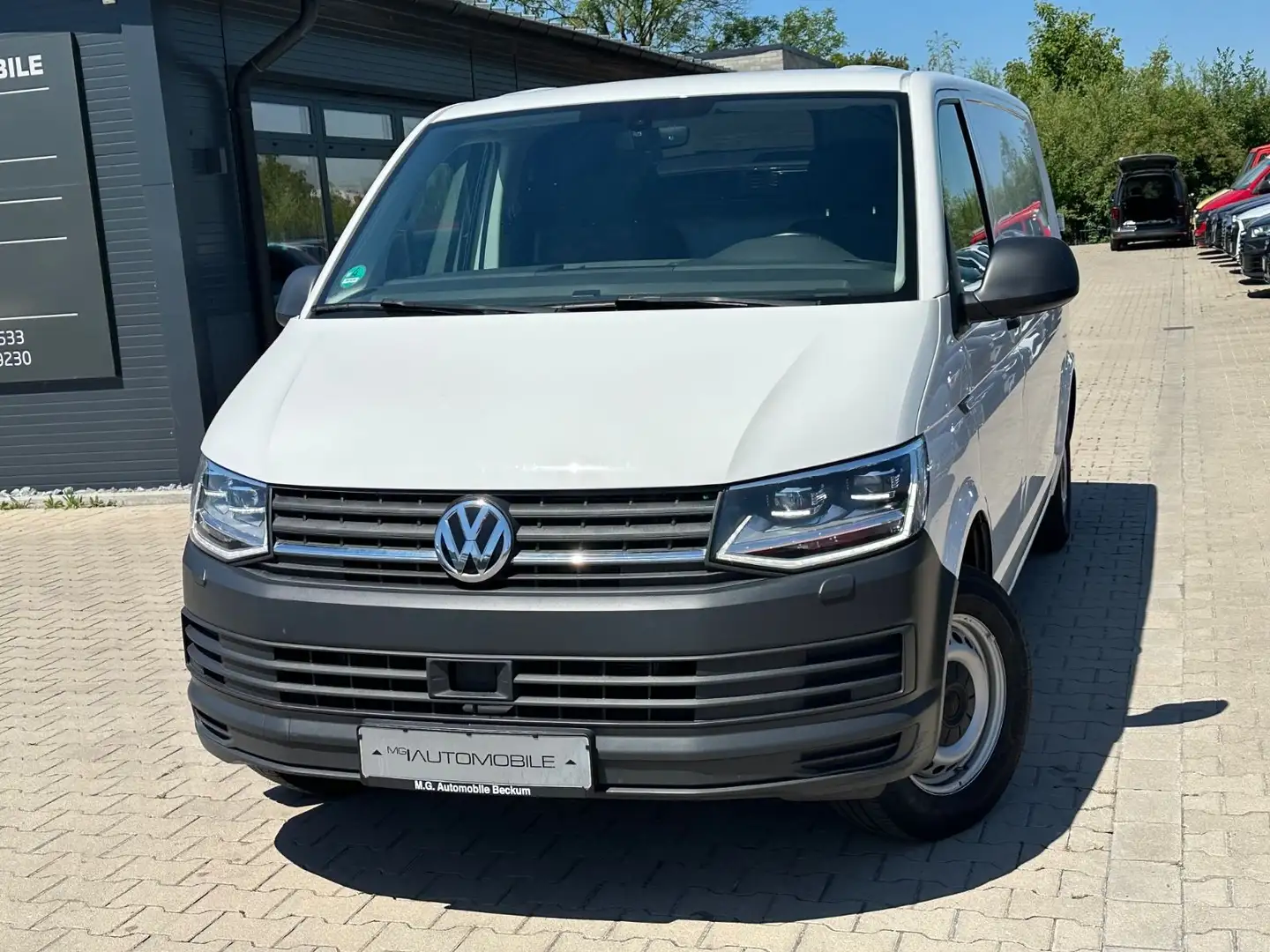 Volkswagen T6 Transporter 2.0 TDI DSG- LANG / LED / SORTIMO Weiß - 1