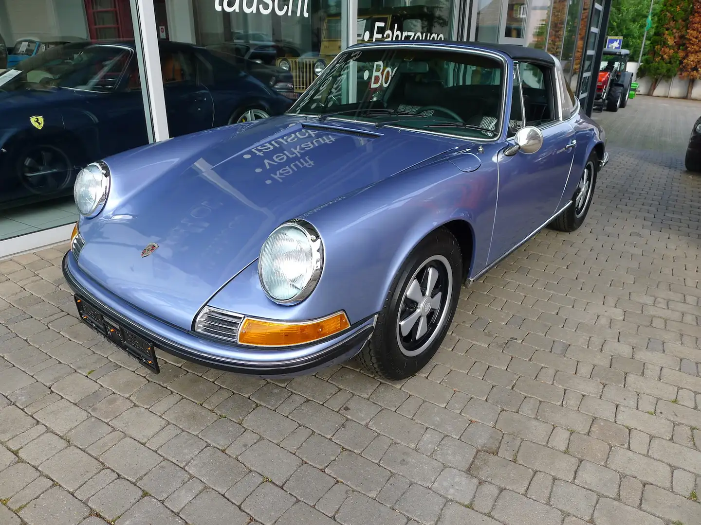 Porsche 911 T 2,2 Targa H-Zulassung Blau - 2