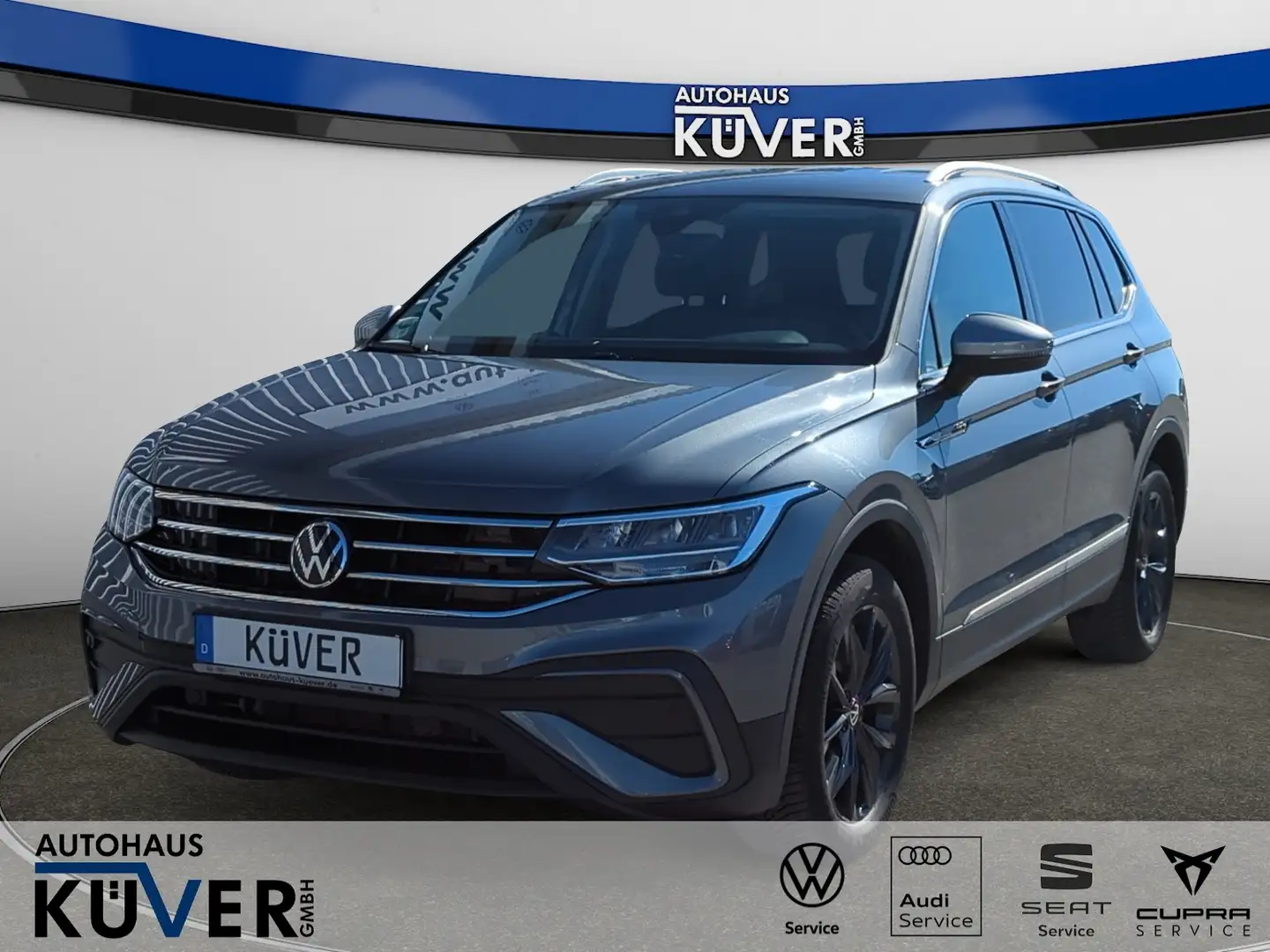Volkswagen Tiguan Allspace Move 1,5 TSI DSG Navi+AHK+ACC+17 Grau - 1