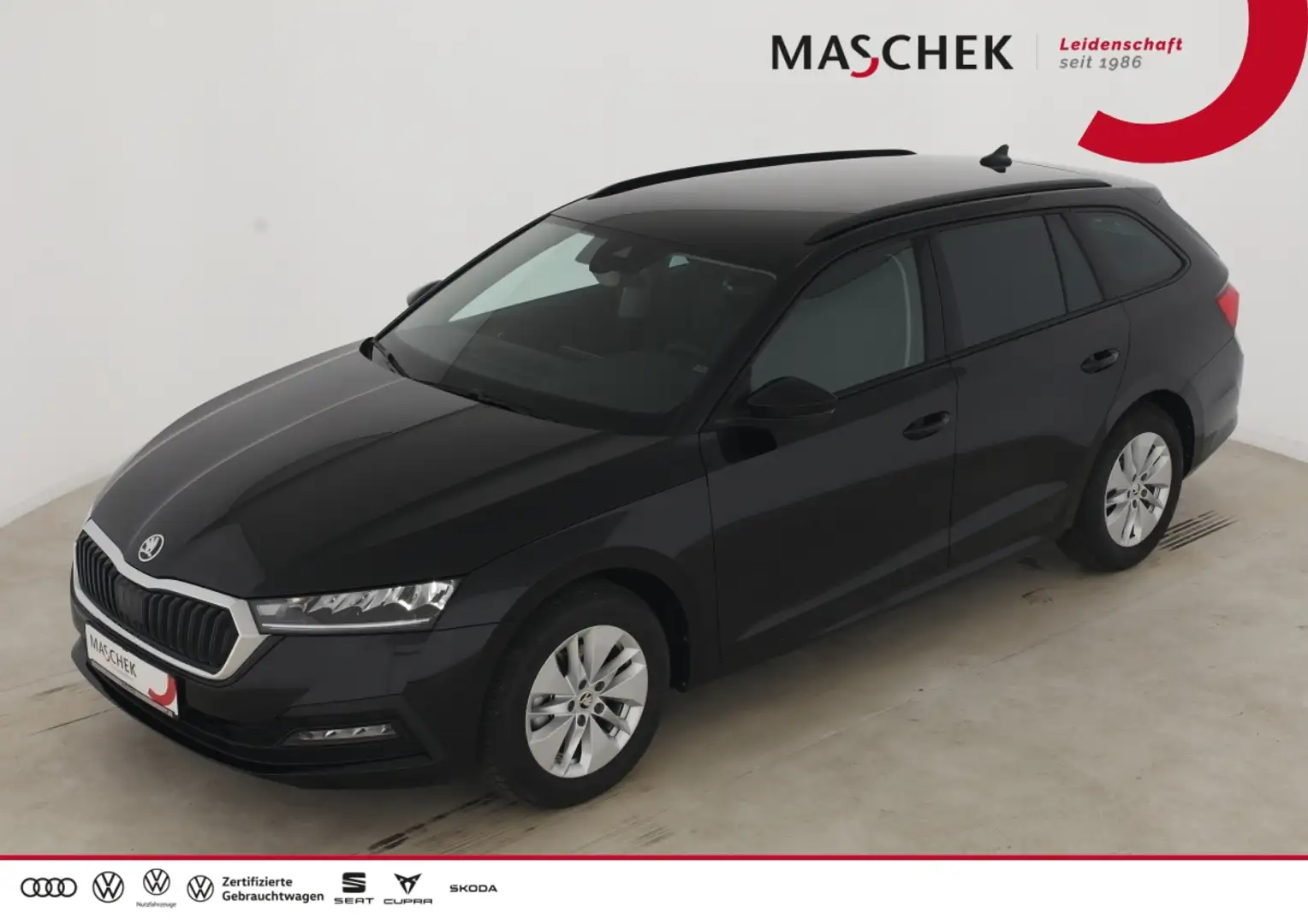 Skoda Octavia Combi Ambition 1.0 TSI Navi PDC VC Sitzh. MFL LED Schwarz - 1