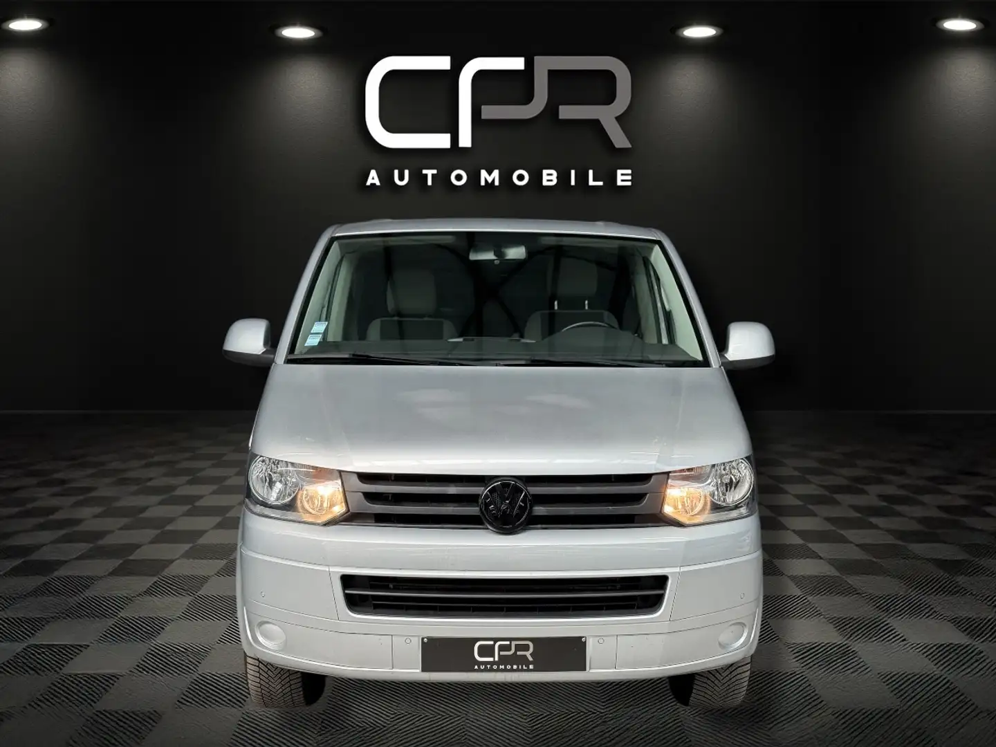 Volkswagen T5 Caravelle 2.0 D * DSG * 5 PL * CLIM * RADAR AV/AR * ATT REM Gris - 2