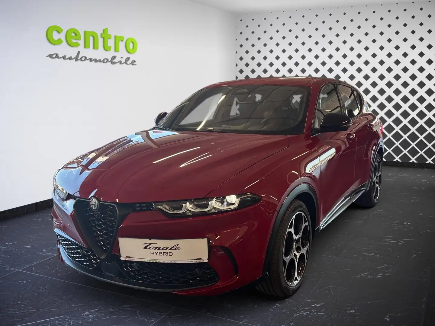 Alfa Romeo Tonale Sprint MHEV 160 Piros - 1