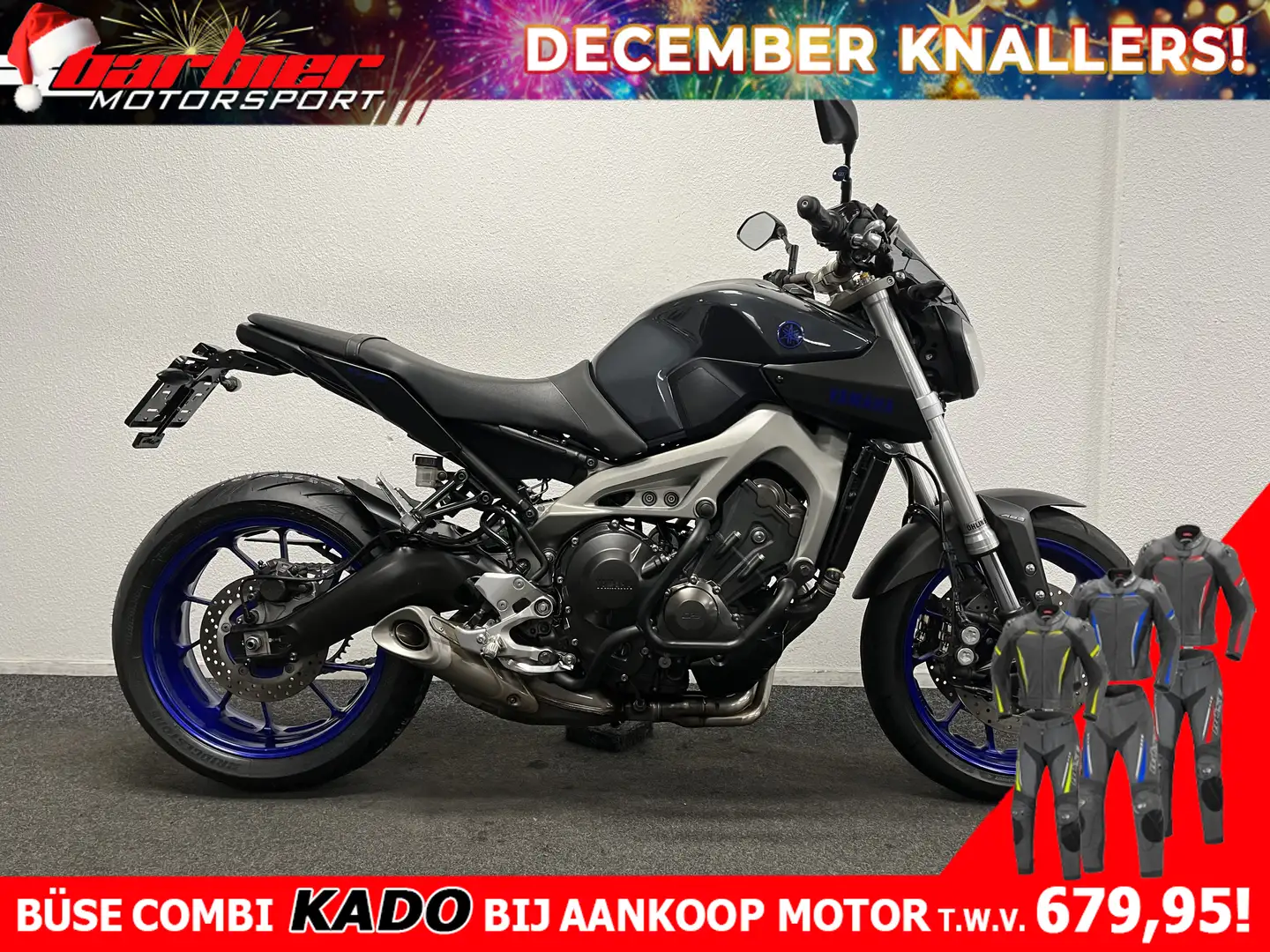 Yamaha MT-09 Grijs - 1