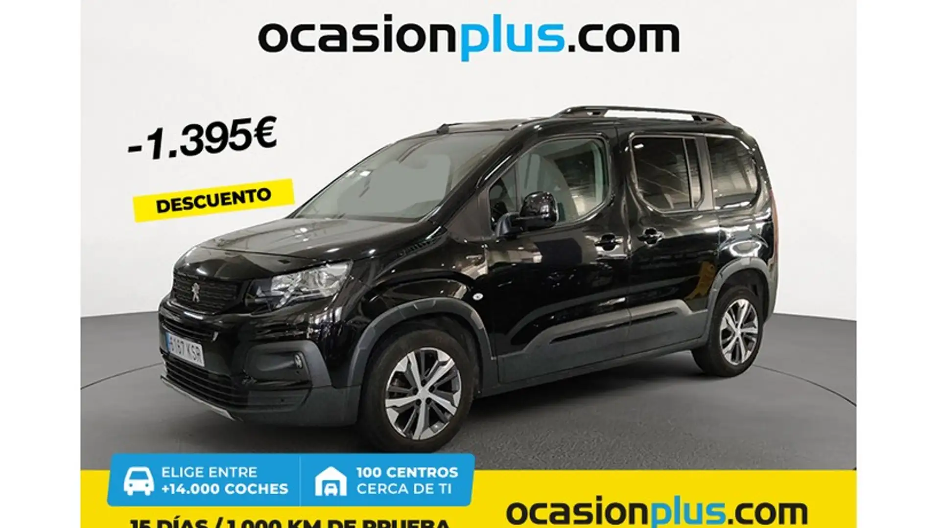 Peugeot Rifter 1.5BlueHDi S&S Standard GT Line 100 Negro - 1