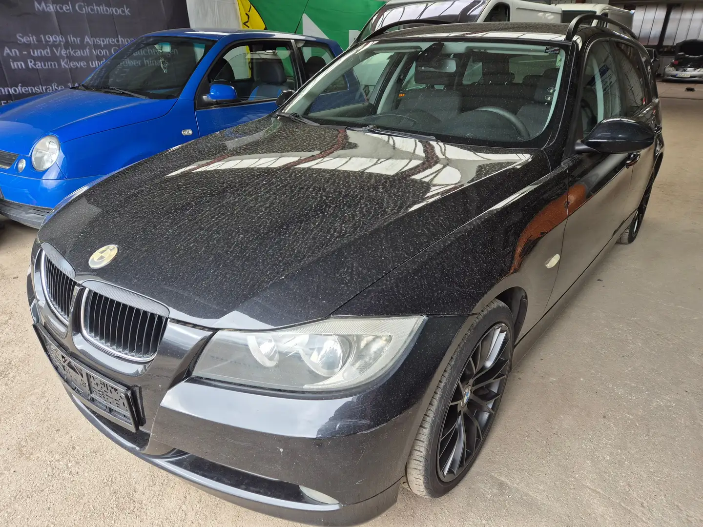 BMW 320 320d Fekete - 1