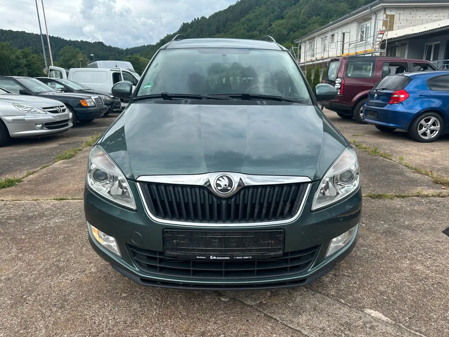 Skoda Roomster Plus Edition Klima 1.2 TDI TüV 02/27 Zelená - 2