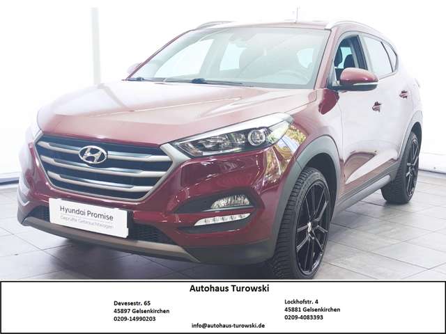 Imagine Hyundai TUCSON blue 1.6 GDi 2WD Intro Edition Navi 20''