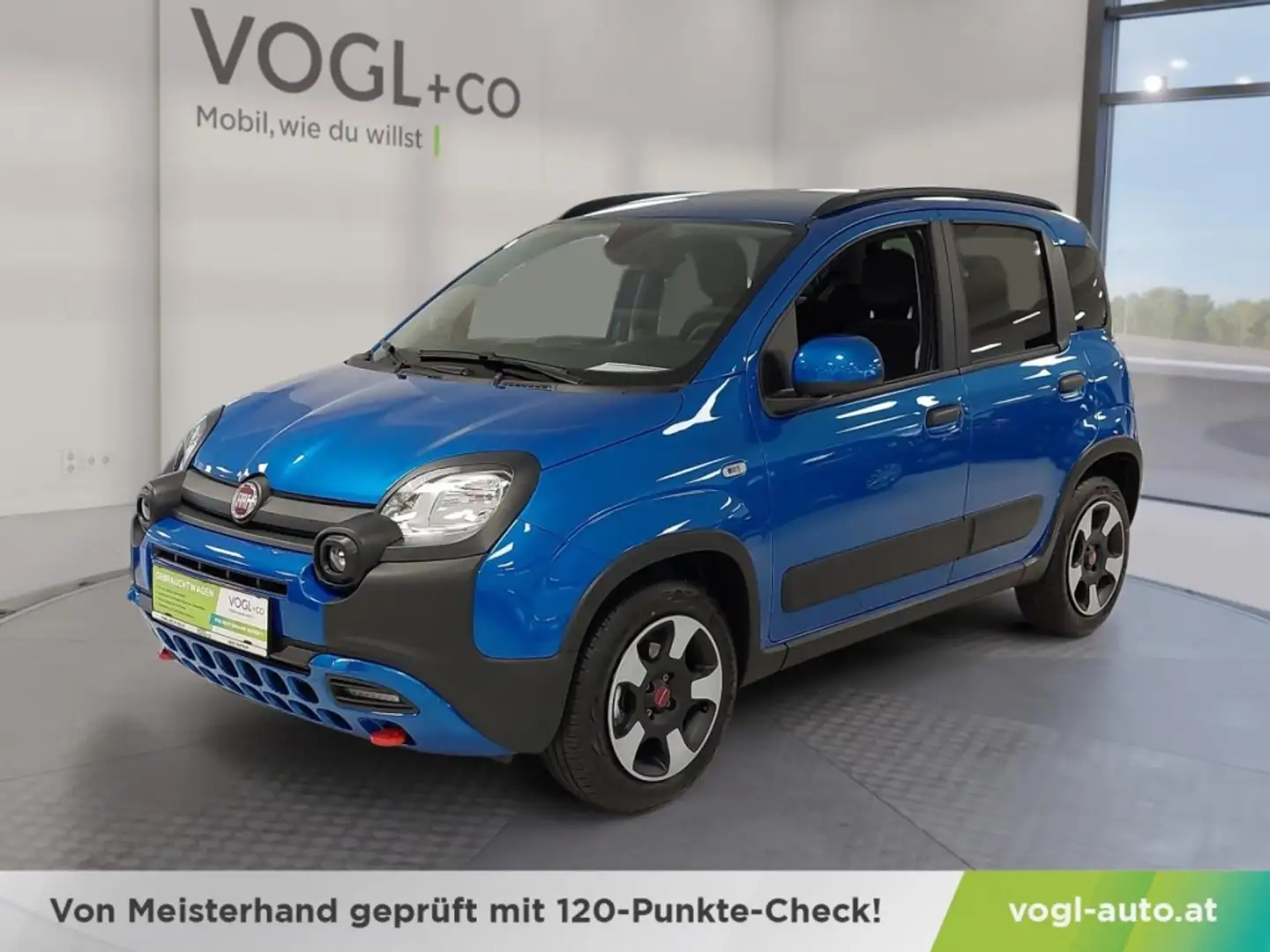 Fiat Panda 1.0 FIREFLY HYBRID 70 Blauw - 1