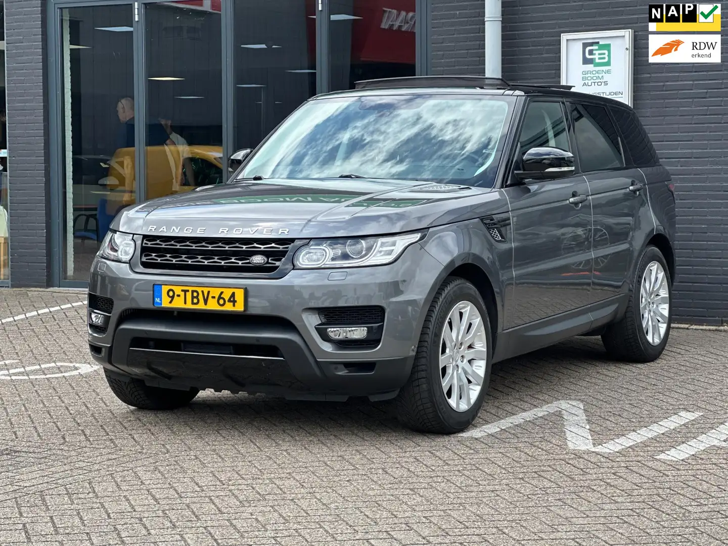 Land Rover Range Rover Sport 3.0 SDV6 Autobiography Dynamic/1STE EIG/PANO-DAK/C Grijs - 1