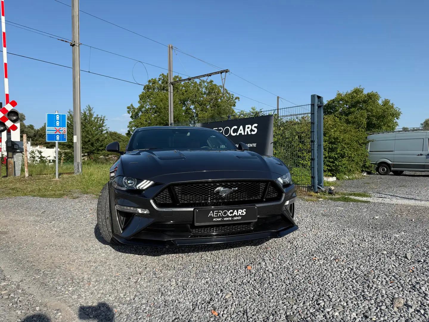 Ford Mustang Mustang 5.0 Ti-VCT V8 GT (EU6.2) Gris - 1