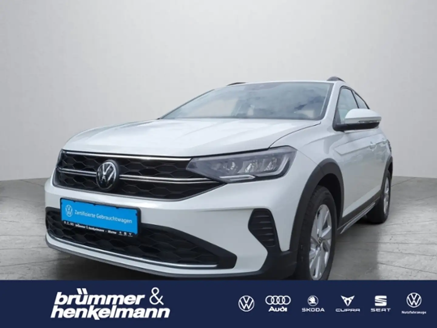 Volkswagen Taigo Life 1.0 TSI +R-Kamera+SHZ+ALU+Climatronic+ Weiß - 1