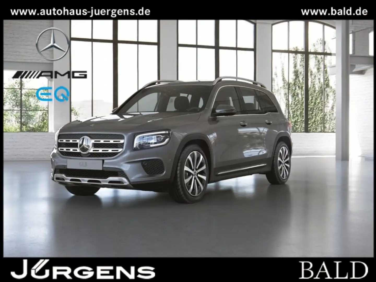 Mercedes-Benz GLB 250 4M Progressive/LED/Cam/Sound/Ambiente/19 Grau - 1