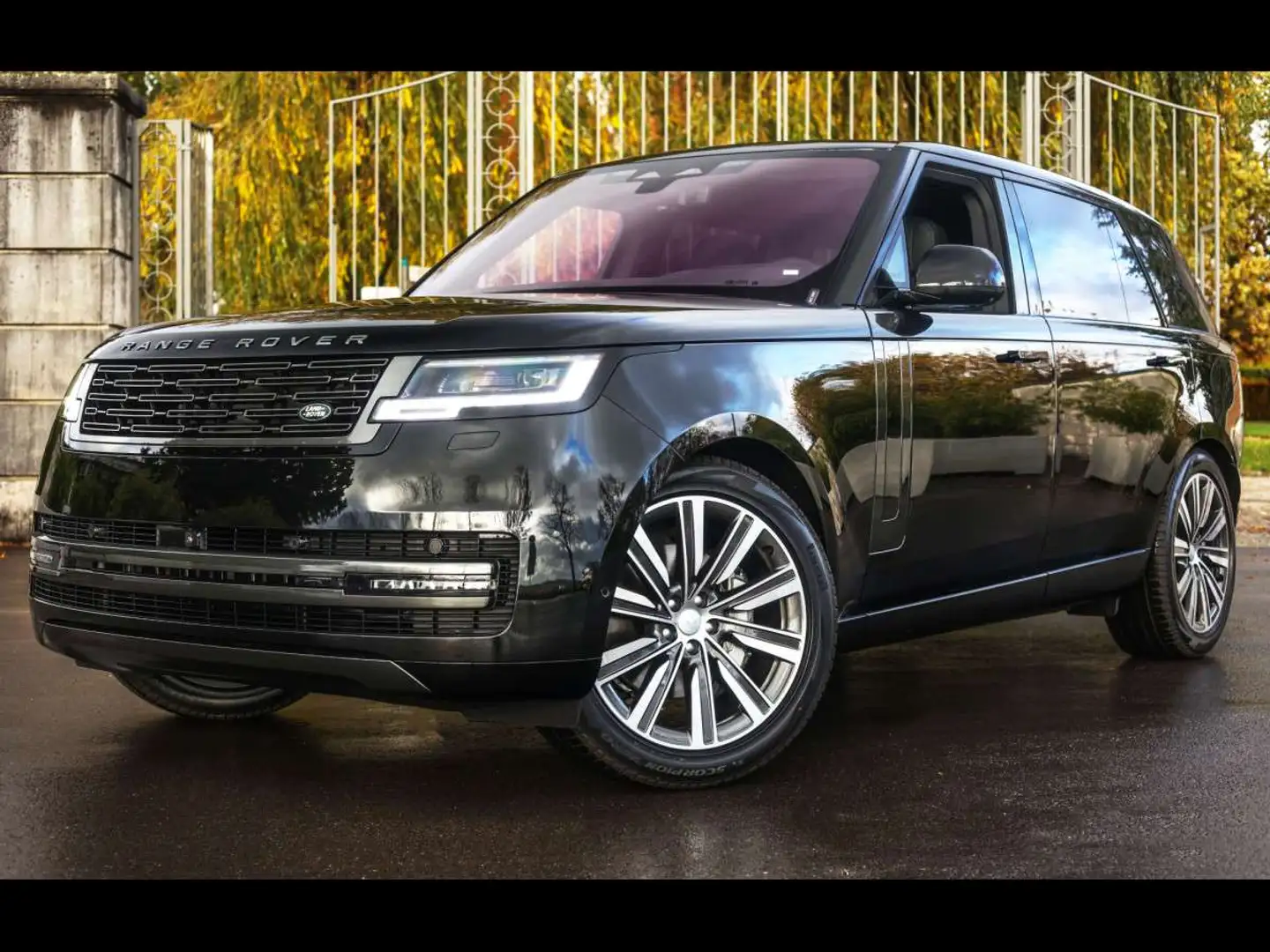 Land Rover Range Rover HSE D350 MHEV LWB 7-SEATSHADOWHUDMERIDIANACC Noir - 1