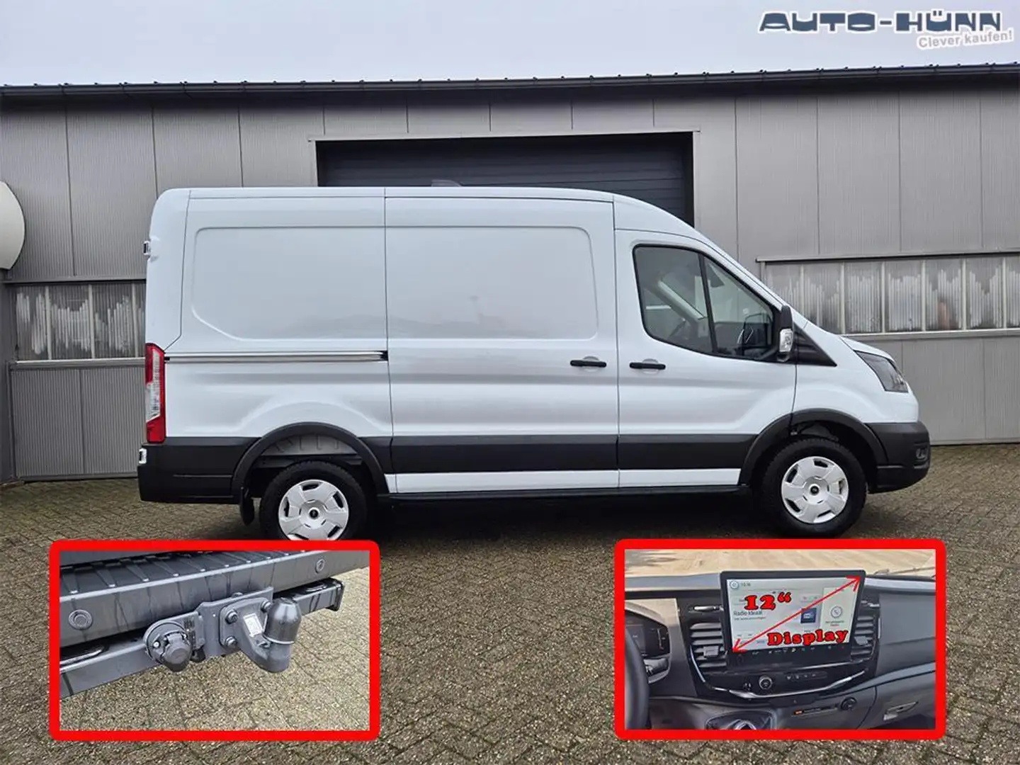 Ford Transit L2H2 2.0 EcoBlue 165PS Trend Heckantrieb 3,5t 2... Weiß - 2