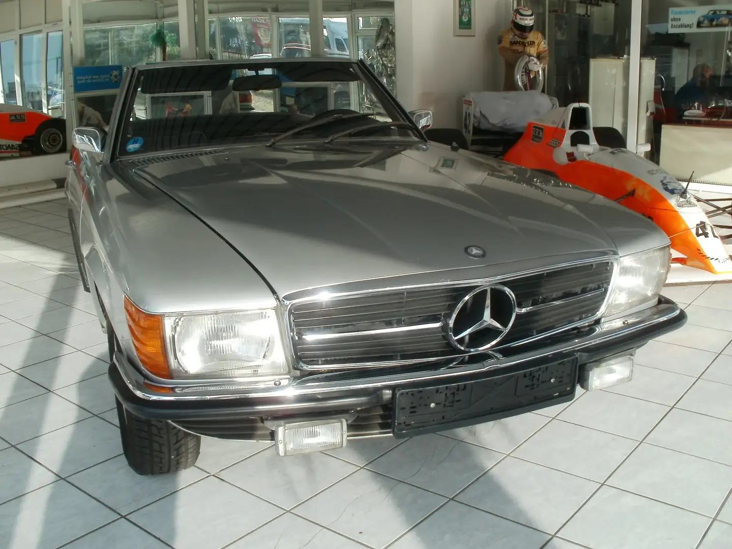 Mercedes-Benz 350 SL Cabrio , Oldtimer Kennz.,Tüv neu Silber - 1