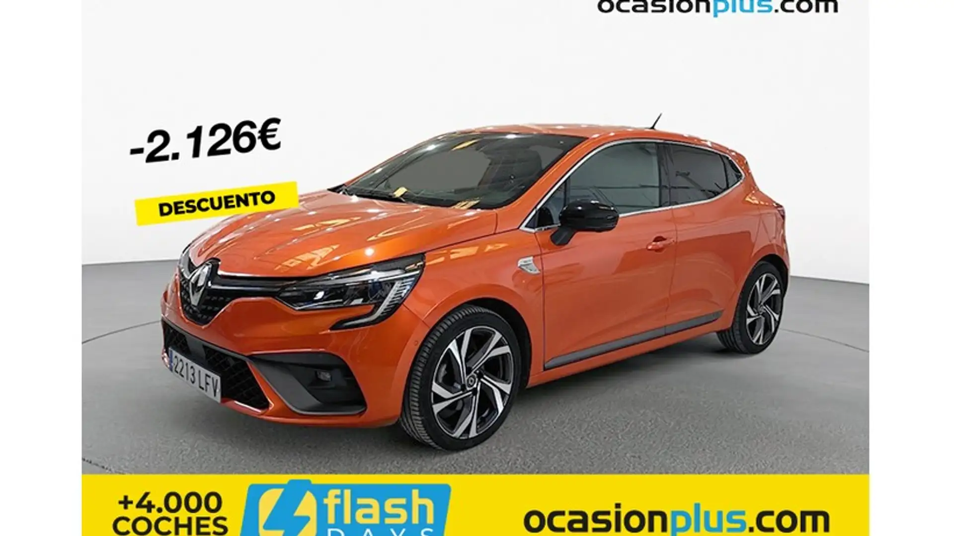 Renault Clio TCe GPF RS Line EDC 96kW Naranja - 1