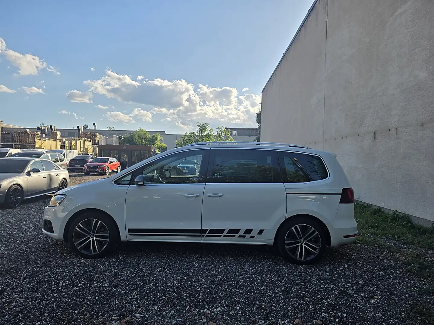 SEAT Alhambra FR 2,0 TDI CR DSG Weiß - 2