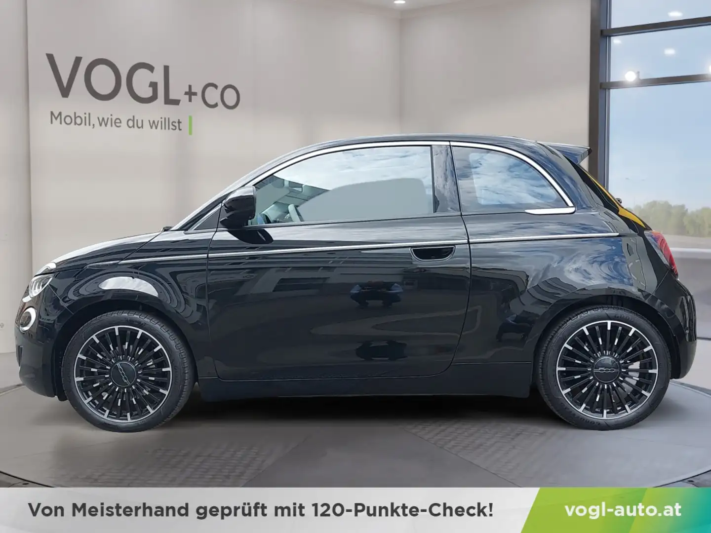 Fiat 500e LA PRIMA Zwart - 2