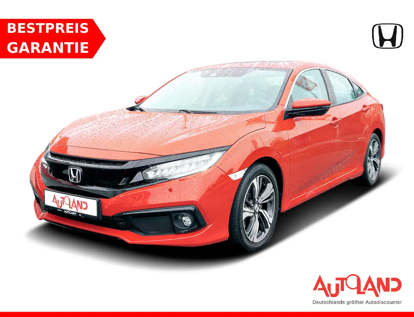 Honda Civic 1.5 Executive Schiebedach Tempomat Navi Rot - 1