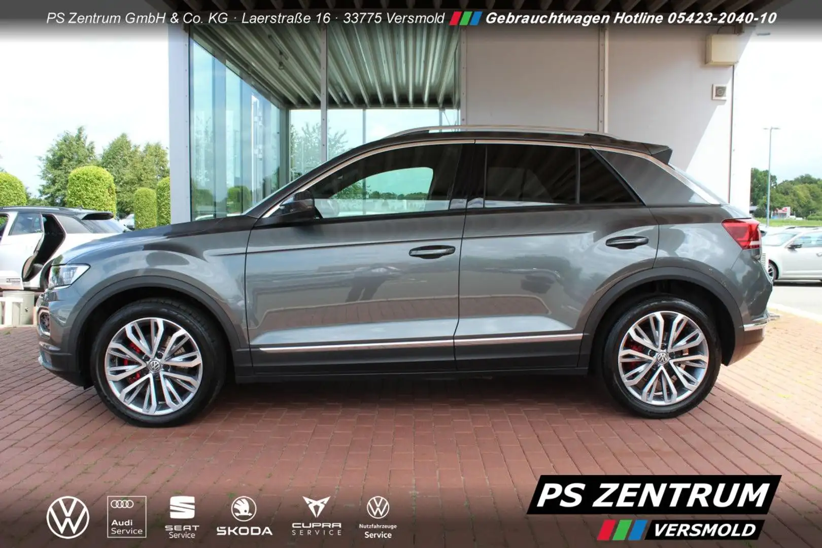 Volkswagen T-Roc 2.0 TSI DSG Sport 4-Motion LED eHECK NAVI Grau - 2