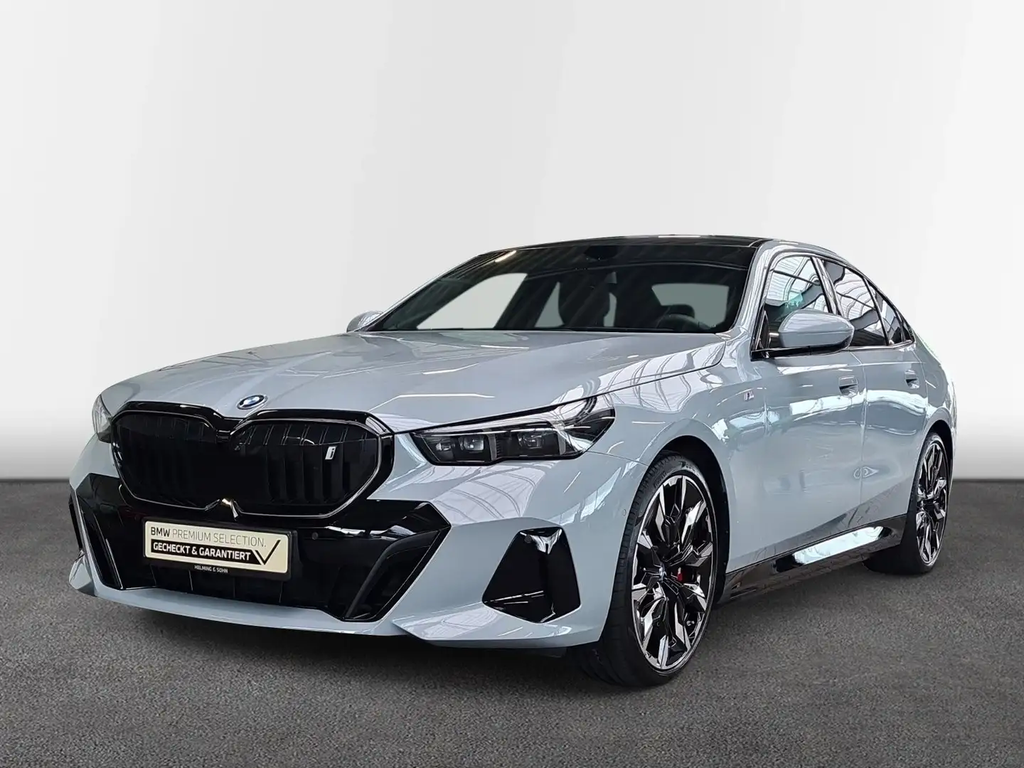 BMW i5 xDrive40 Limousine M-Sport LED AHK Head-Up Pano Le Šedá - 1