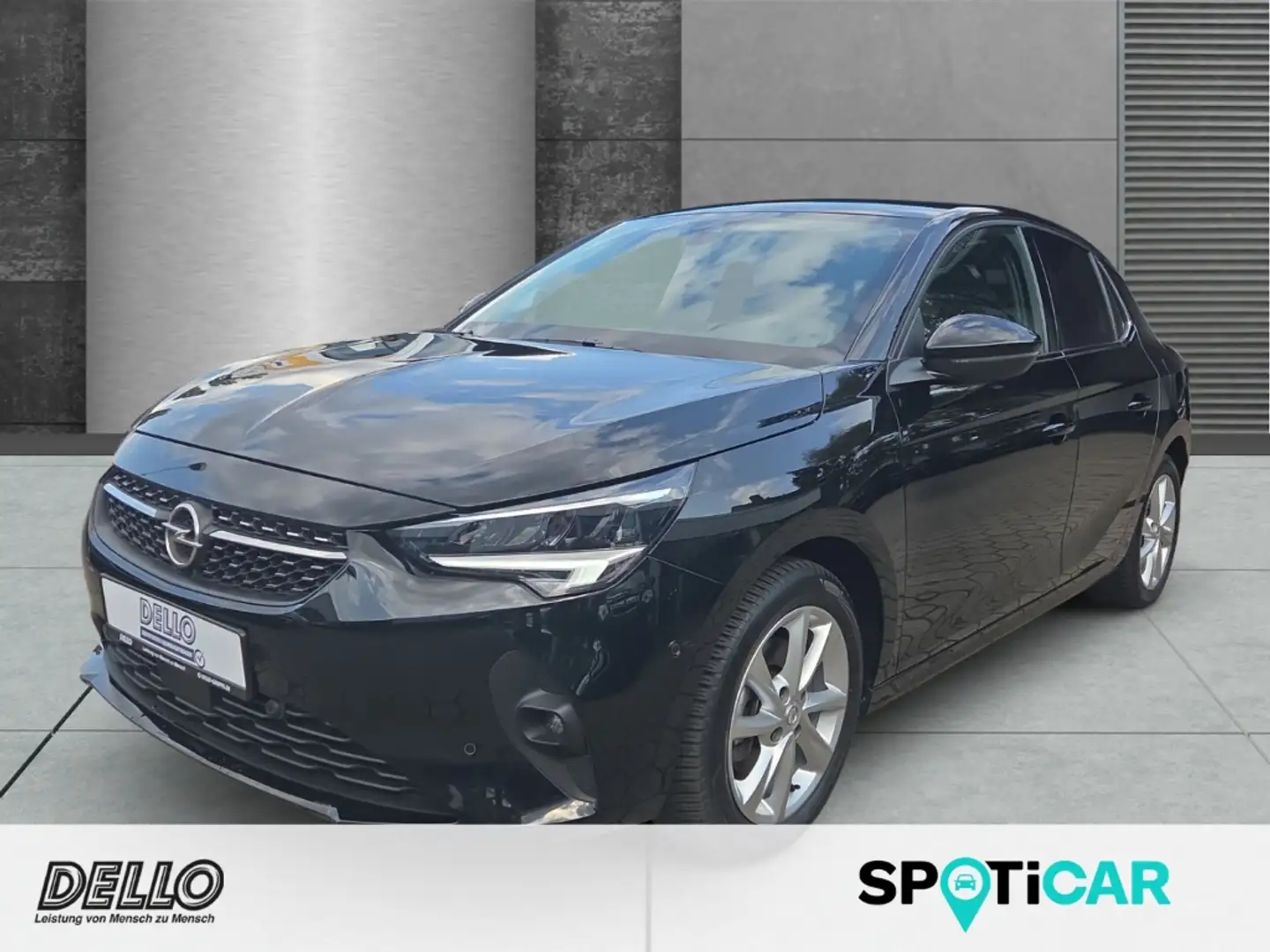 Opel Corsa Elegance Turbo Park & Go Plus Klimaautom Totwinkel Noir - 1