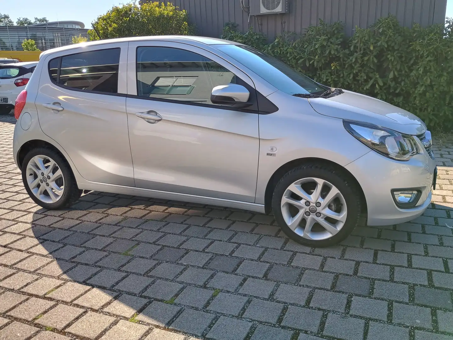 Opel Karl 1.0 ECOTEC Orig.13 Tkm/1Hd/Sitzhzg/PDC/Alu/Klima Silber - 2
