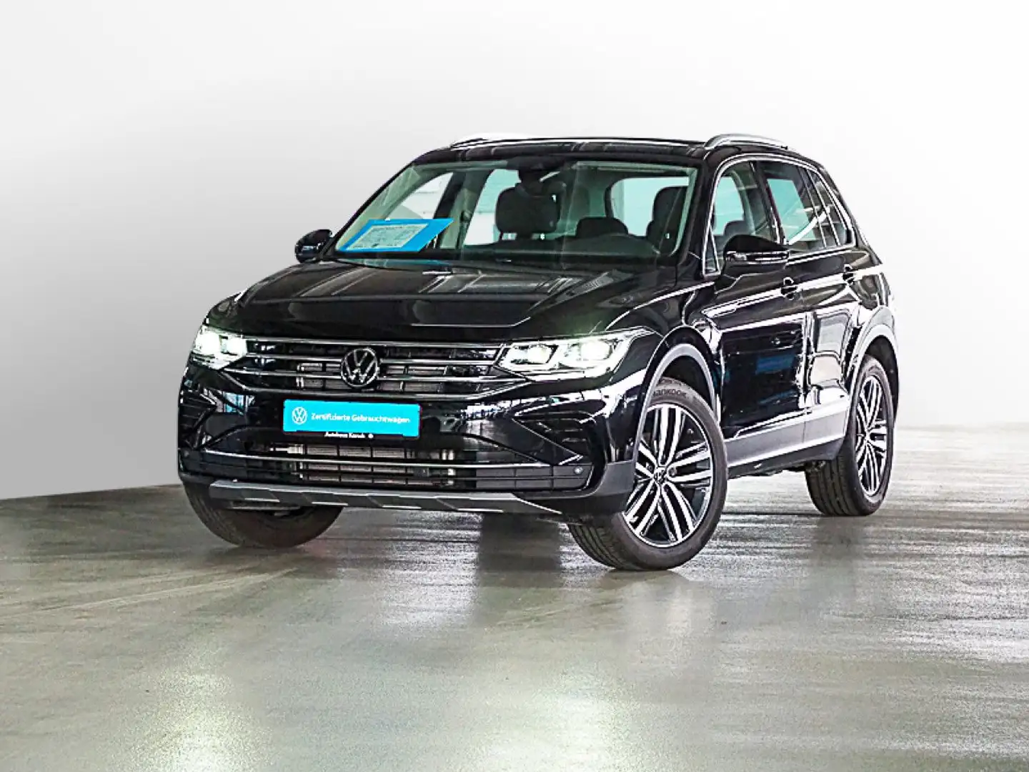 Volkswagen Tiguan 2.0 TDI DSG Elegance AHK, KEYLESS Bluetooth Schwarz - 2