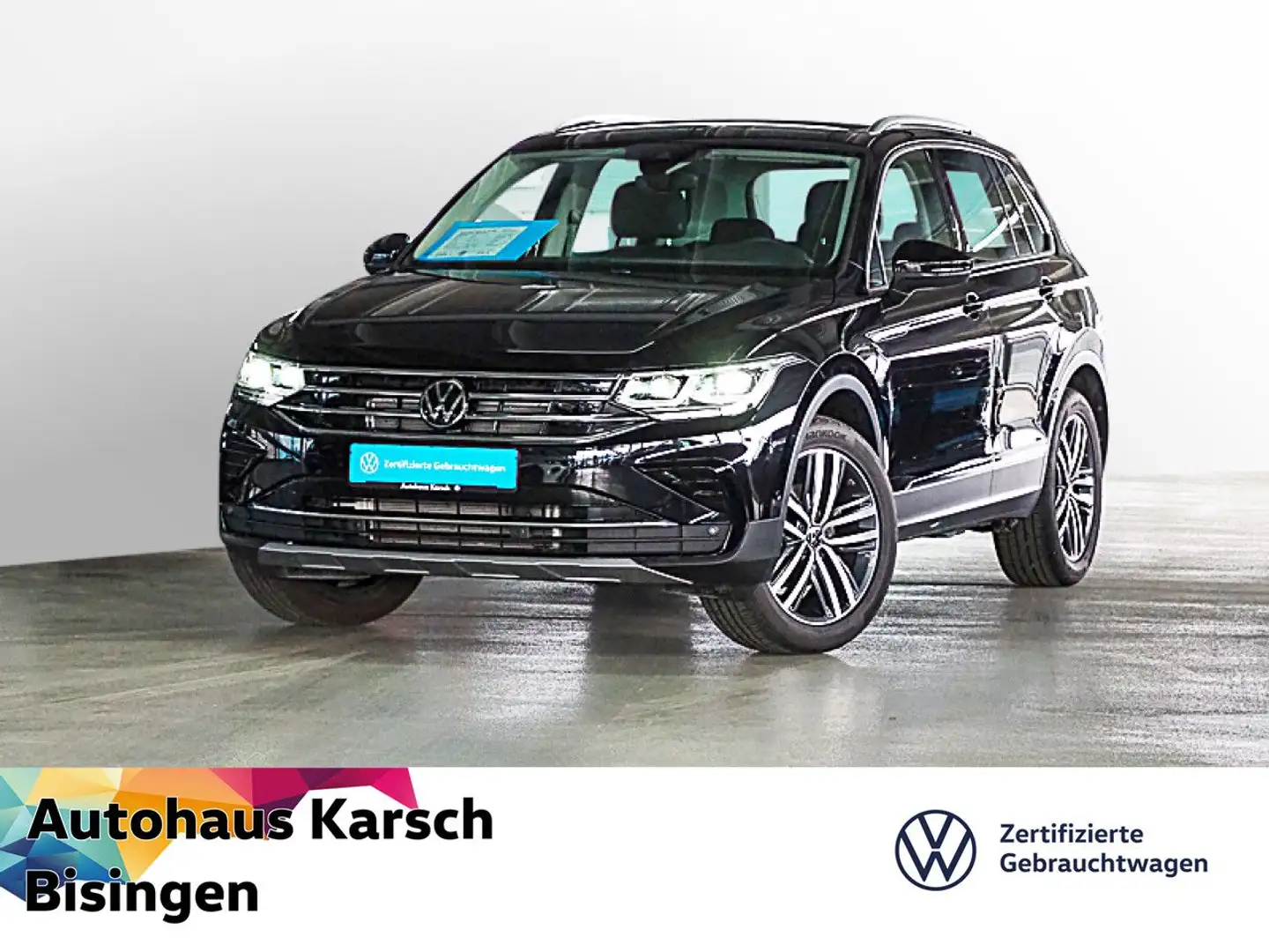 Volkswagen Tiguan 2.0 TDI DSG Elegance AHK, KEYLESS Bluetooth Schwarz - 1